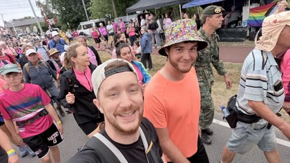 Robin Kleijer (31) uit Barneveld liep de Nijmeegse Vierdaagse: ‘Flinke blaren, maar de sfeer is top’