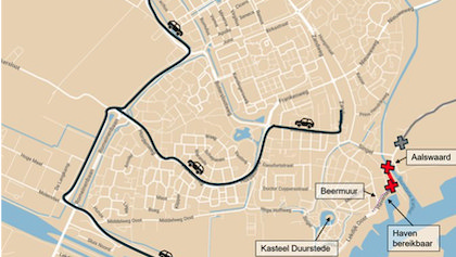Werkzaamheden dijkversterking centrum Wijk bij Duurstede 28 september van start, gaat gepaard met afsluiten van wegen