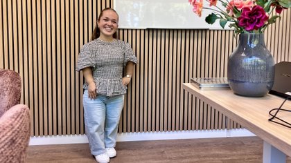 Harderwijkse Ilse Bos jaagt haar dromen achterna: ‘Ik ben kleiner en krachtig dus kijk verder dan alleen de buitenkant’