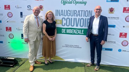 Puttenaren leveren bijdrage aan historische opening kuikenbroederij in Kinshasa: ‘Talenten op juiste manier bij elkaar brengen’