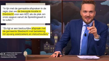 Sliedrecht wil echt geen asielzoekers voor Hardinxveld-Giessendam opvangen