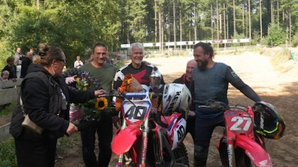 Ermelose crossers in de prijzen tijdens clubcross MC Volgas