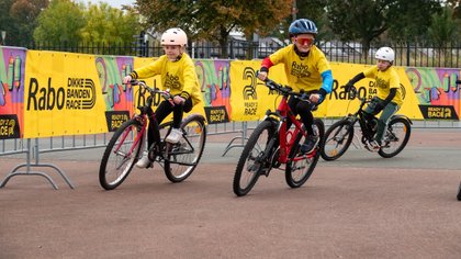 Gratis wielerwedstrijd voor kinderen tijdens Eneco Tour in Ede