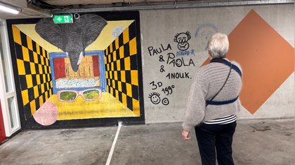 Een fietsenkelder vol kunst, vriendschap en herinneringen