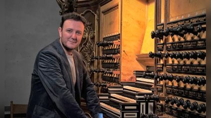 Gerwin van der Plaats voor het eerst in Grote Kerk Harderwijk