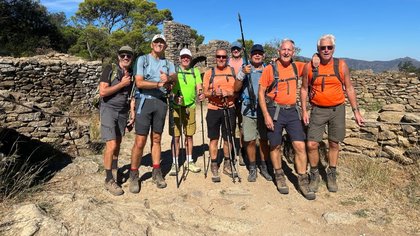 De Houtense Alpinisten Club maakte dit jaar een 7-daagse wandelreis door de Pyreneeën