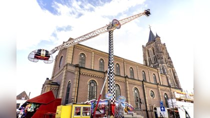 Najaarskermis in binnenstad van Gorinchem
