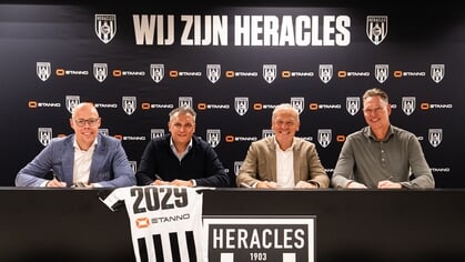 Heracles Almelo kiest voor Stanno als nieuwe kledingsponsor