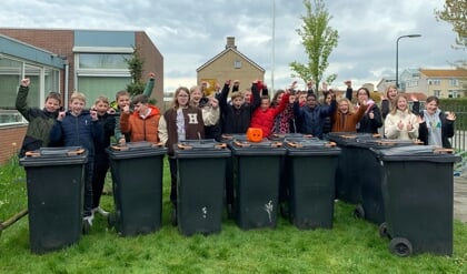 OBS De Rieburch haalt 1603 oude en kapotte apparaten op met E-waste Race