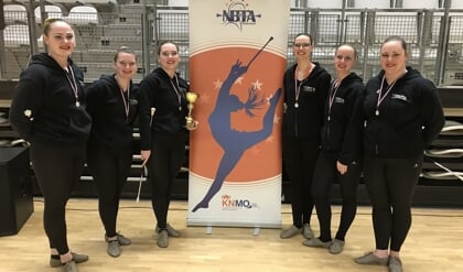 Flagbatonteam Mobile Bosschenhoofd Nederlands Kampioen