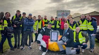 Snelheidsrecord in Guiness World Records: ‘De snelste klomp ooit’ door BC Vor Mekaor