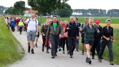 Bekijk hier foto’s van de 34e Zevendorpentocht eiland Tholen