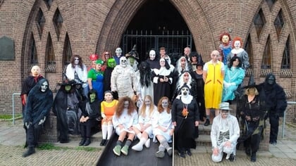 Recordaantal bezoekers bij Spookhuis Hoeven in leegstaande pastorie