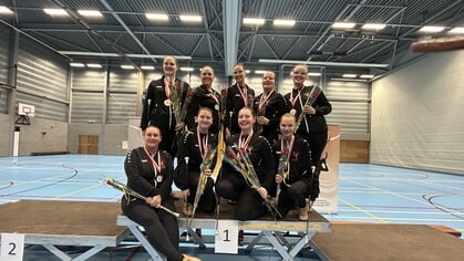Medailleregen voor de twirlers van Mobile op Brabantse kampioenschap