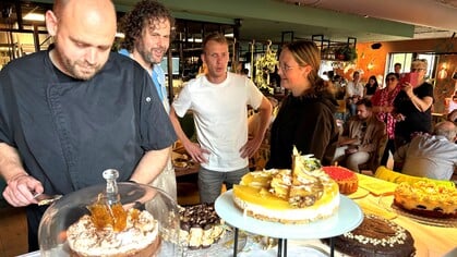 Taarten om je vingers bij af te likken