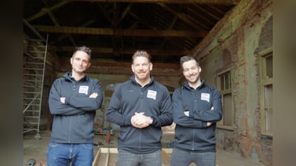 Drie jeugdvrienden transformeren historisch pand tot centrum voor herstel en therapie