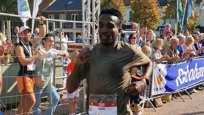 Texelse winnaar op halve marathon