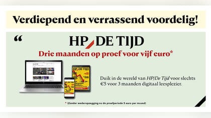 Actie: 3 maanden HP/De Tijd digitaal voor slechts €5