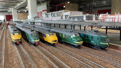 De laatste trein vertrekt uit het EKP: ‘Dit weekend extra veel rijdende treinen’
