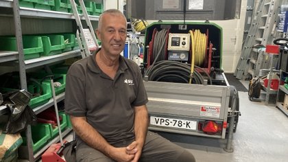 Aan de keukentafel met Ben van Hoof: ‘We zijn geen lompe schoonmakers, schoonmaken is een vak’ 