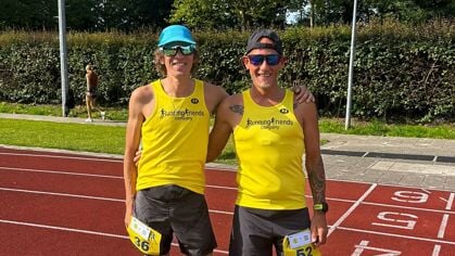 Alblasserdammer Leendert van der Lugt verbreekt na 28 jaar Nederlands record tijdens 6-uurs loop