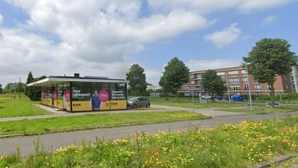Coffeeshop in kiosk op middenzone Evenaar