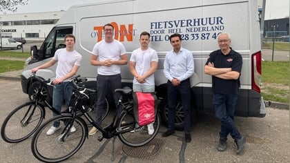 Studenten voor goede doel op de fiets naar Antwerpen