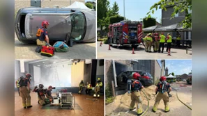 FOTOREPORTAGE: Tientallen brandweerlieden in actie tijdens spectaculaire wedstrijden in Reek